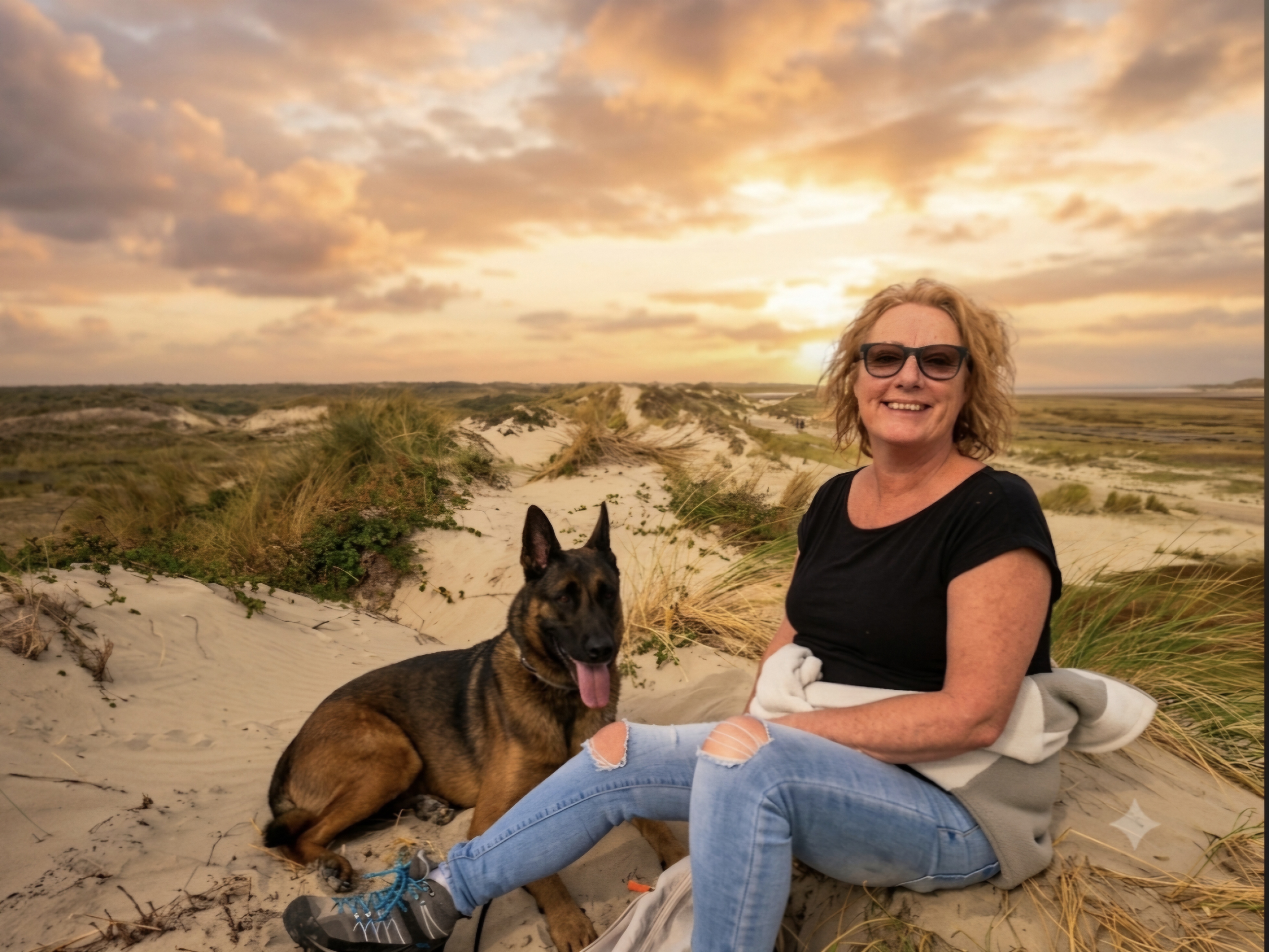 Waddenlandschap bij zee, rustig en open